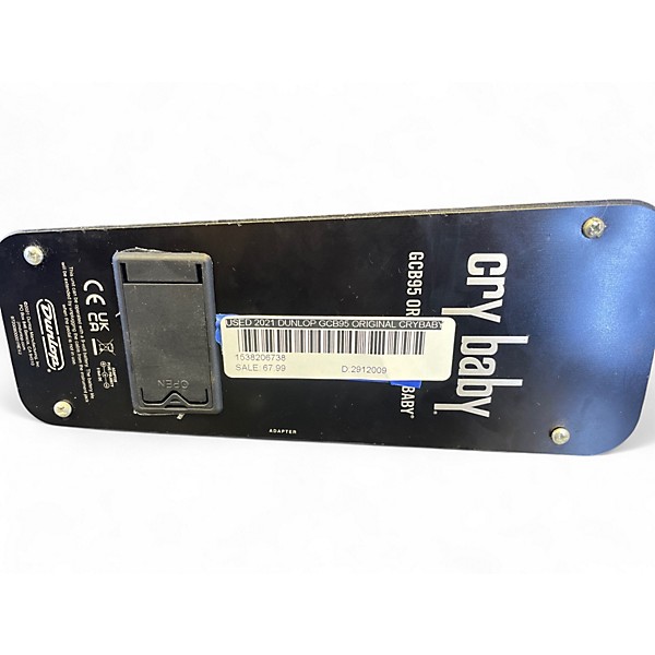 Used 2021 Dunlop GCB95 Original Crybaby Wah Effect Pedal