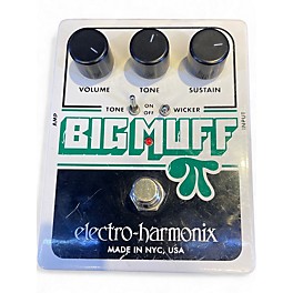 Used Electro-Harmonix Big Muff Tone Wicker Distortion Effect Pedal