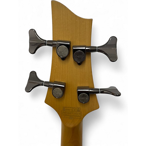 Used Schecter Guitar Research Omen Extreme 4 String Vintage Sunburst Electric Bass Guitar