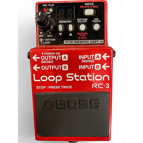 Used BOSS RC3 Loop Station Pedal