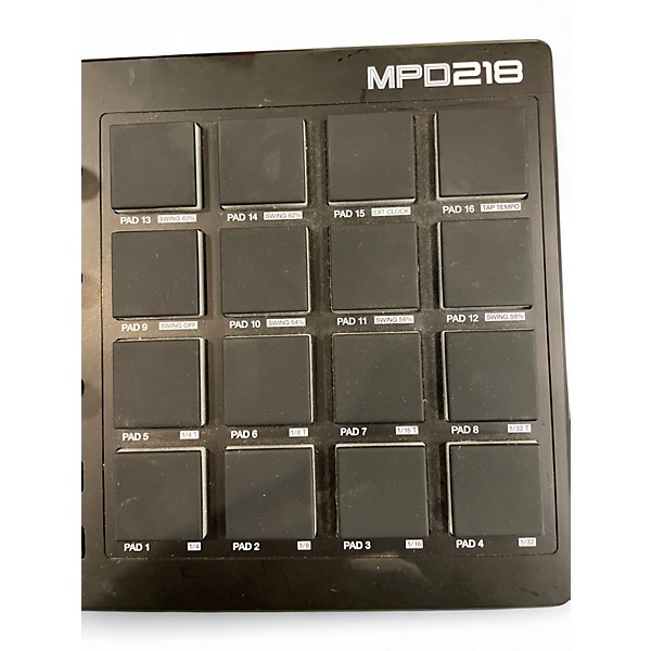 Used Akai Professional MPD218 MIDI Controller