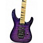Used Jackson JS34Q Dinky DKAM TRANSPARENT PURPLE Solid Body Electric Guitar