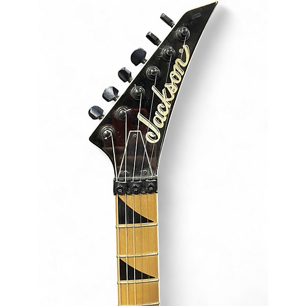 Used Jackson JS34Q Dinky DKAM TRANSPARENT PURPLE Solid Body Electric Guitar