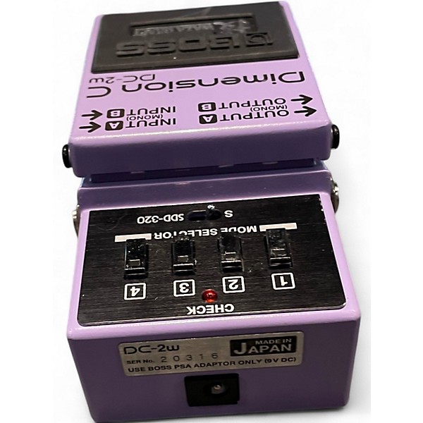 Used BOSS Dimension C DC-2W Effect Pedal