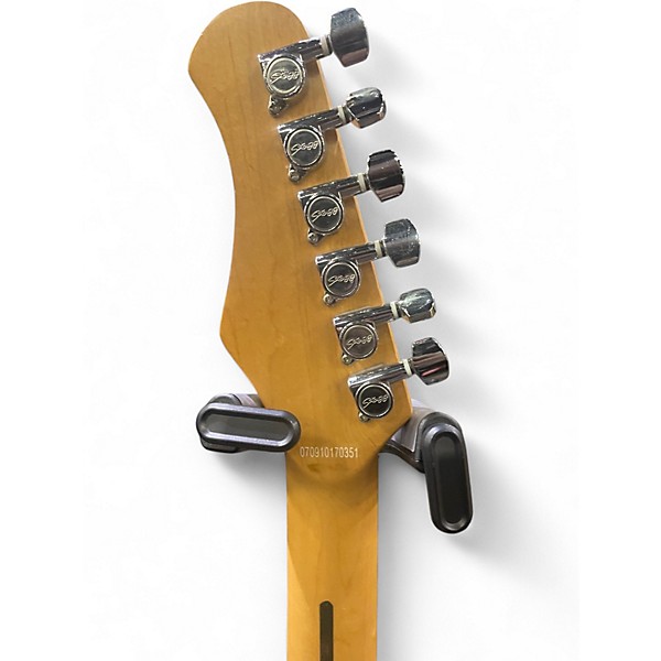 Used Stagg Standard Strat 2 Tone Sunburst Solid Body Electric Guitar