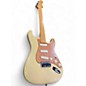 Used 2006 Fender American Deluxe Stratocaster V Neck Honey Blonde Solid Body Electric Guitar thumbnail