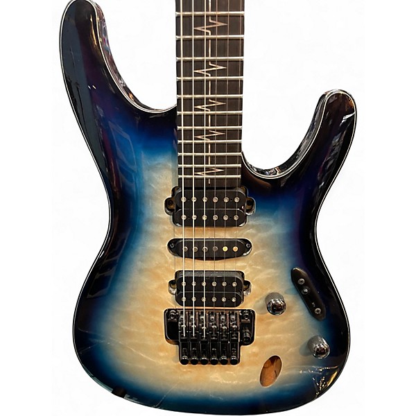 Used Ibanez JIVAJR Blue Solid Body Electric Guitar