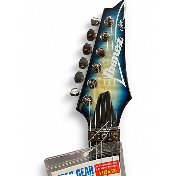 Used Ibanez JIVAJR Blue Solid Body Electric Guitar