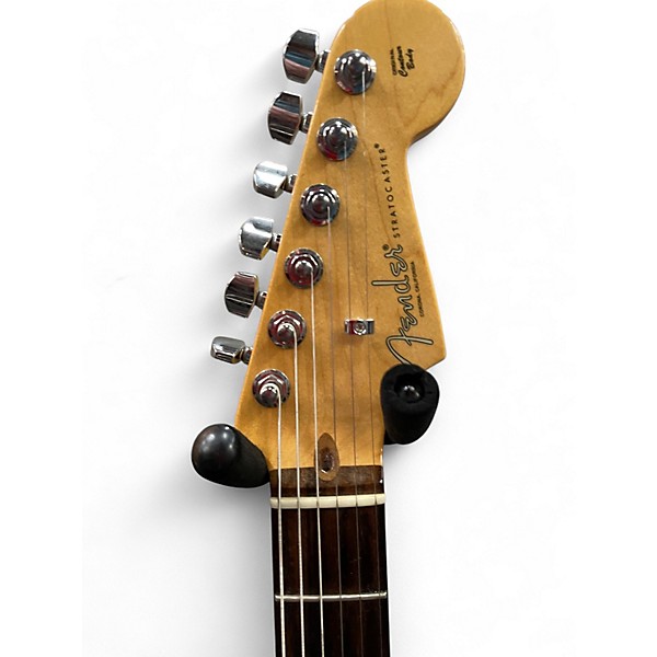 Used Fender American Professional II Stratocaster Silver Sparkle Solid Body Electric Guitar