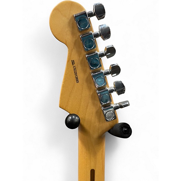 Used Fender American Professional II Stratocaster Silver Sparkle Solid Body Electric Guitar