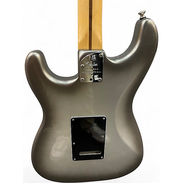 Used Fender American Professional II Stratocaster Silver Sparkle Solid Body Electric Guitar