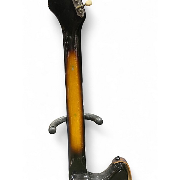 Vintage 1960s Harmony BOBCAT 2 Color Sunburst Solid Body Electric Guitar