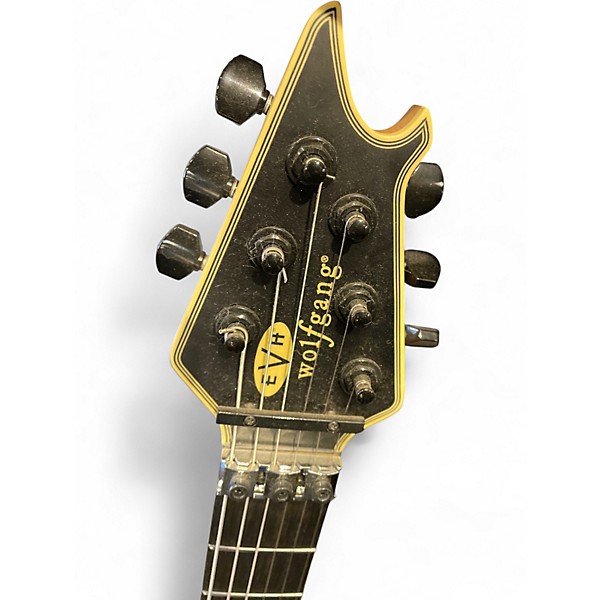 Used EVH MIJ Series Signature Wolfgang Black Solid Body Electric Guitar