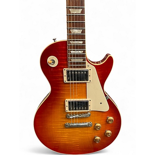 Used 2009 Gibson 50th Anniversary 1959 Reissue Les Paul Ruby Solid Body Electric Guitar