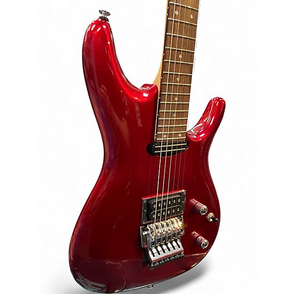 Used Ibanez JS24P Joe Satriani Signature Candy Apple Red Solid Body Electric Guitar