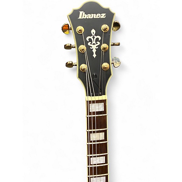 Used 2019 Ibanez AS73G Purple Hollow Body Electric Guitar