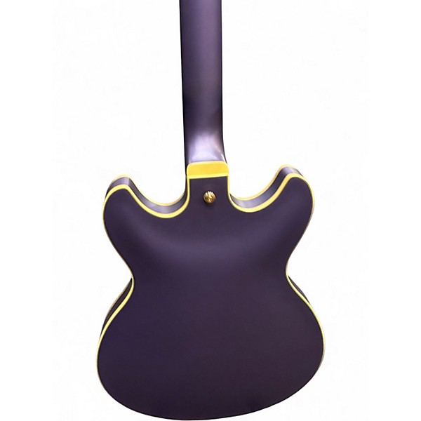 Used 2019 Ibanez AS73G Purple Hollow Body Electric Guitar