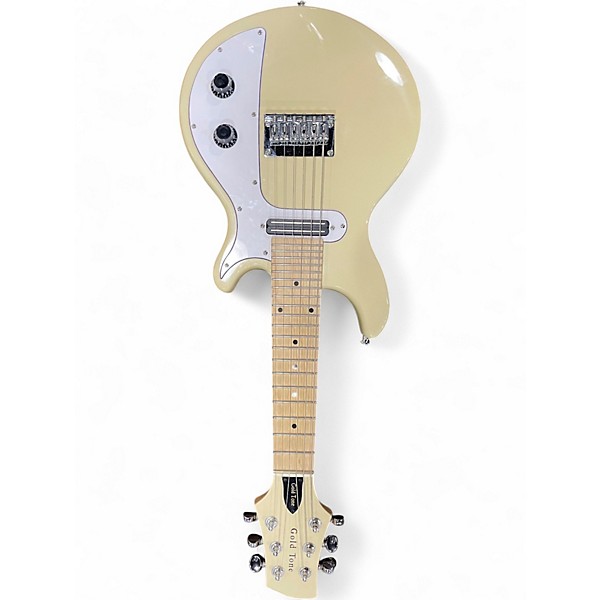 Used Gold Tone GME6 Cream Solid Body Electric Guitar