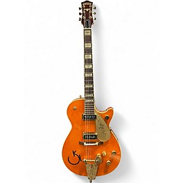 Used 2008 Gretsch Guitars 6130 Roundup Orange Solid Body Electric Guitar
