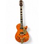 Used 2008 Gretsch Guitars 6130 Roundup Orange Solid Body Electric Guitar thumbnail