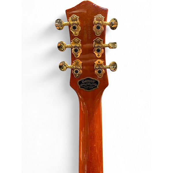 Used 2008 Gretsch Guitars 6130 Roundup Orange Solid Body Electric Guitar