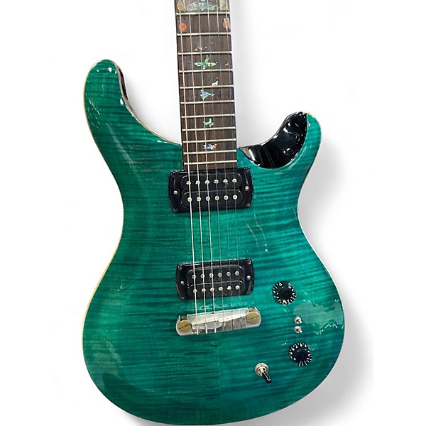 Used PRS SE Paul’s Guitar Trans Green Solid Body Electric Guitar