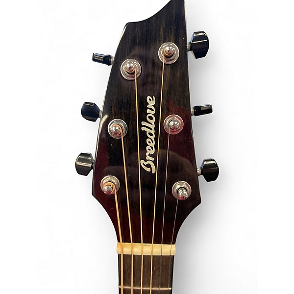 Used Breedlove Wildwood Pro concert su ce Mahogany Natural Acoustic Guitar