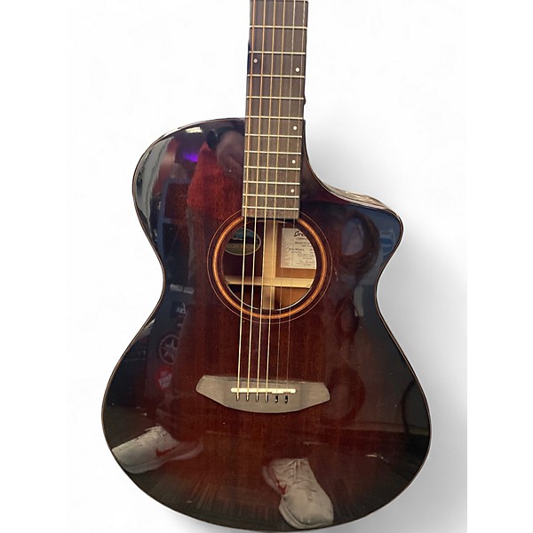 Used Breedlove Wildwood Pro concert su ce Mahogany Natural Acoustic Guitar