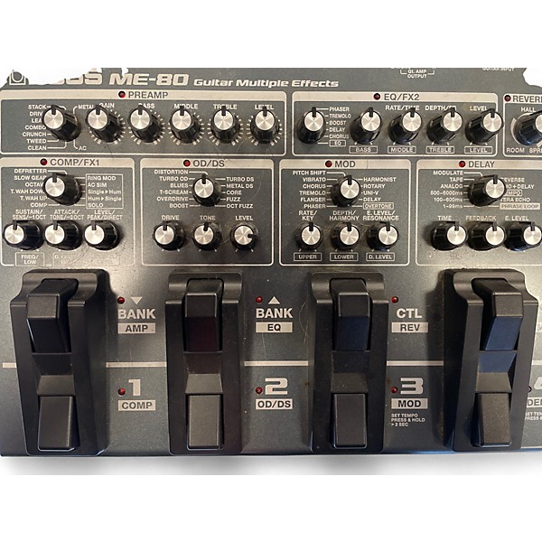 Used BOSS ME80 Guitar Multi Effect Processor