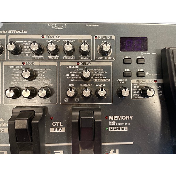 Used BOSS ME80 Guitar Multi Effect Processor