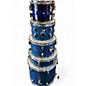 Used PDP by DW 6 Piece CENTER STAGE BLUE Drum Kit