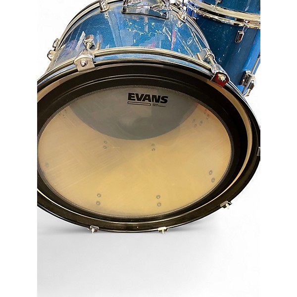 Used PDP by DW 6 Piece CENTER STAGE BLUE Drum Kit