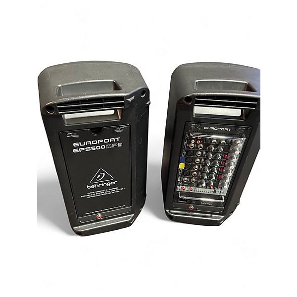 Used Behringer eps500mp3 Powered Speaker