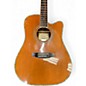 Used Zager ZAD-80CE Natural Acoustic Electric Guitar