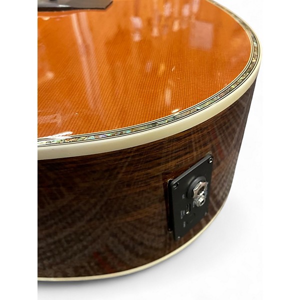 Used Zager ZAD-80CE Natural Acoustic Electric Guitar