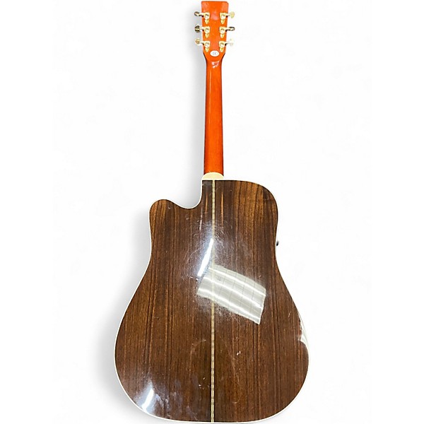 Used Zager ZAD-80CE Natural Acoustic Electric Guitar