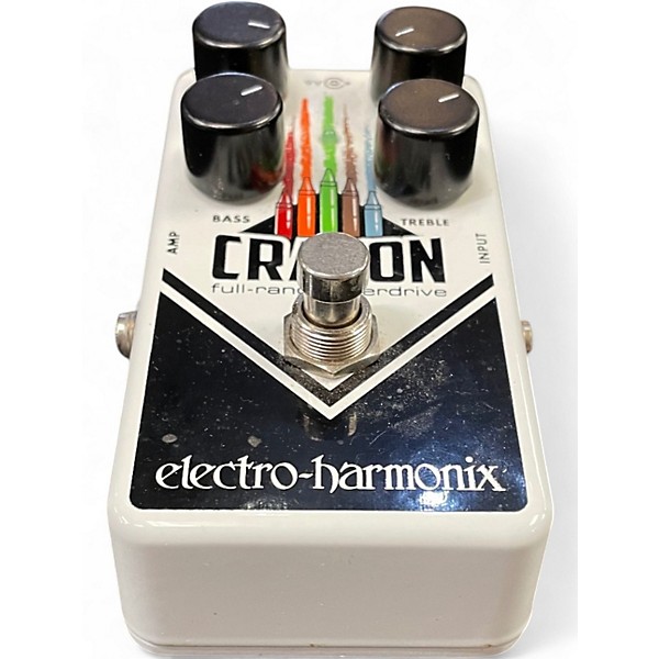 Used Electro-Harmonix Crayon Full Range Overdrive Effect Pedal