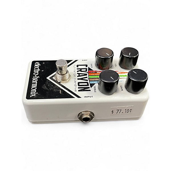 Used Electro-Harmonix Crayon Full Range Overdrive Effect Pedal