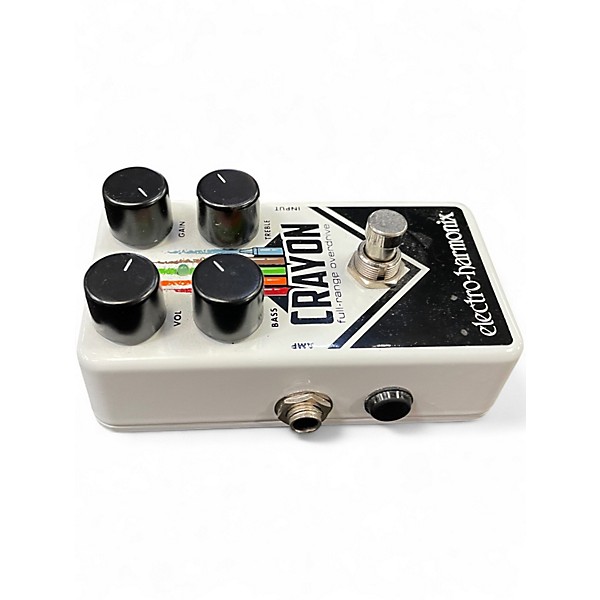 Used Electro-Harmonix Crayon Full Range Overdrive Effect Pedal