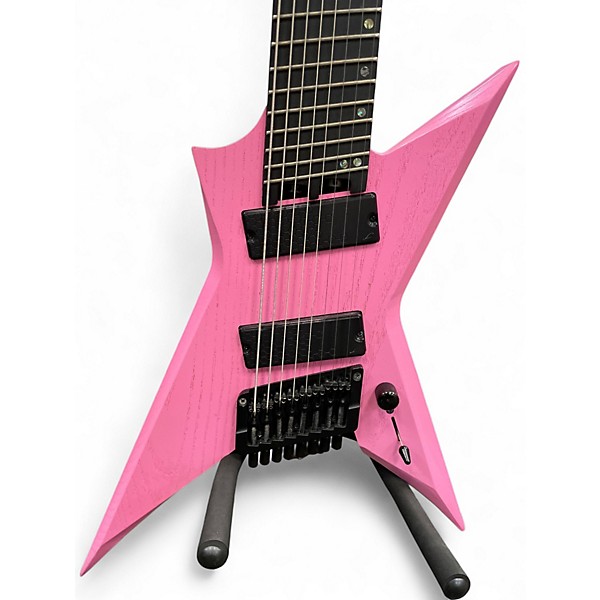 Used Legator SP8F Pink Solid Body Electric Guitar