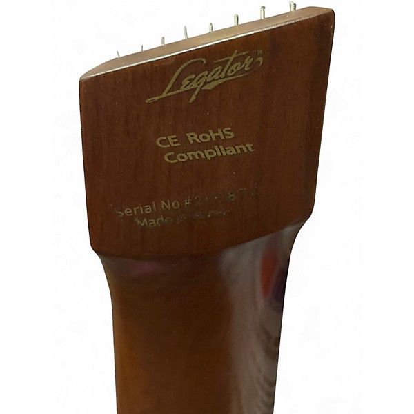 Used Legator SP8F Pink Solid Body Electric Guitar