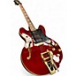 Used Epiphone RIVIERA P93 WR Wine Red Hollow Body Electric Guitar