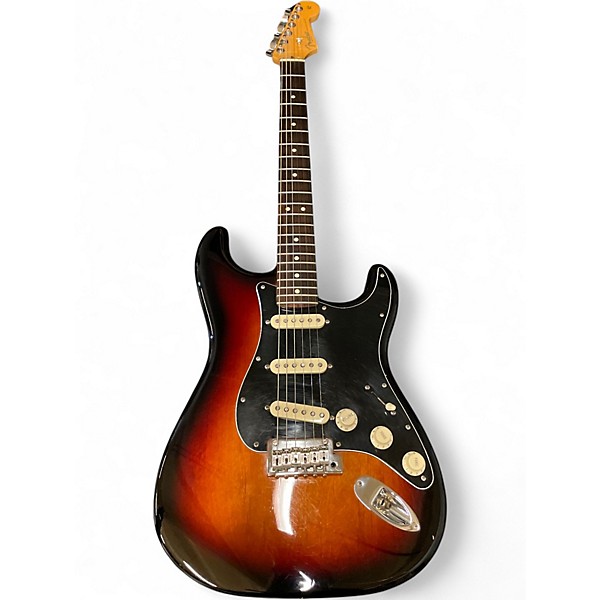 Used Fender American Standard Stratocaster 3 Color Sunburst Solid Body Electric Guitar