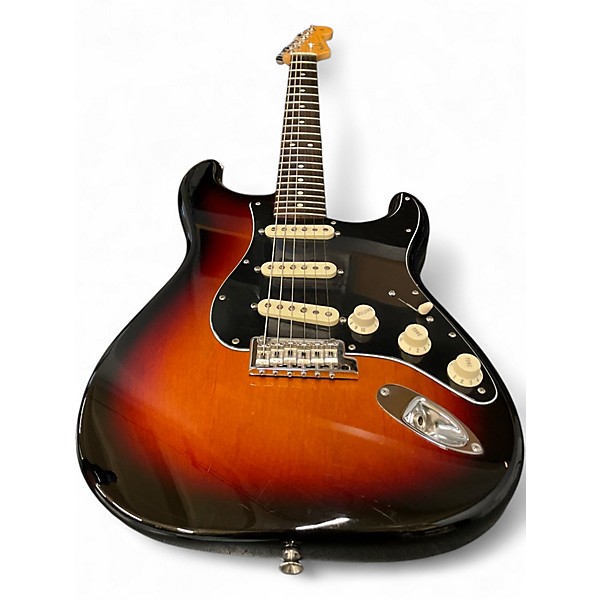 Used Fender American Standard Stratocaster 3 Color Sunburst Solid Body Electric Guitar