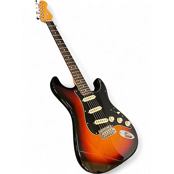 Used Fender American Standard Stratocaster 3 Color Sunburst Solid Body Electric Guitar