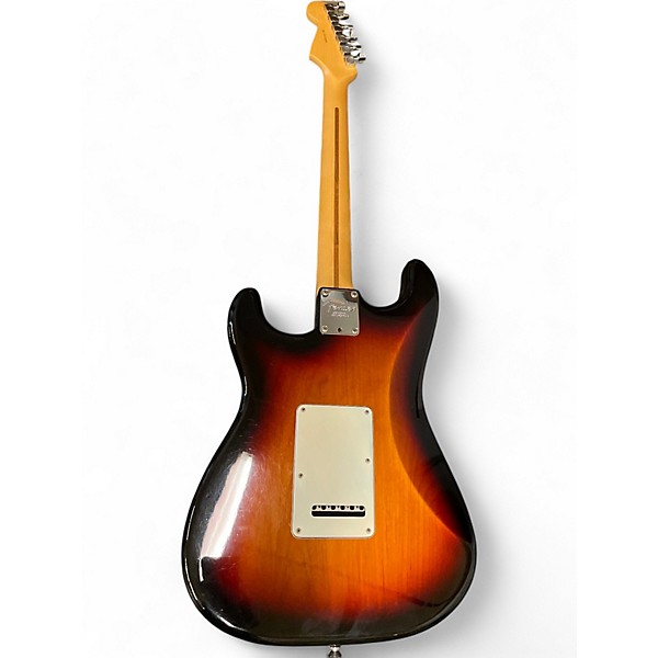 Used Fender American Standard Stratocaster 3 Color Sunburst Solid Body Electric Guitar