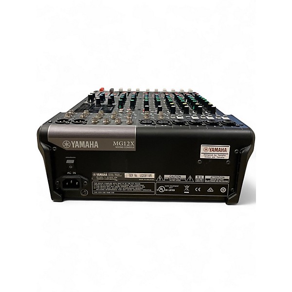 Used Yamaha MG12X Unpowered Mixer