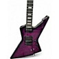 Used Schecter Guitar Research diamond series e1 frs purple burst Solid Body Electric Guitar