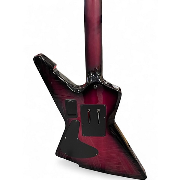 Used Schecter Guitar Research diamond series e1 frs purple burst Solid Body Electric Guitar