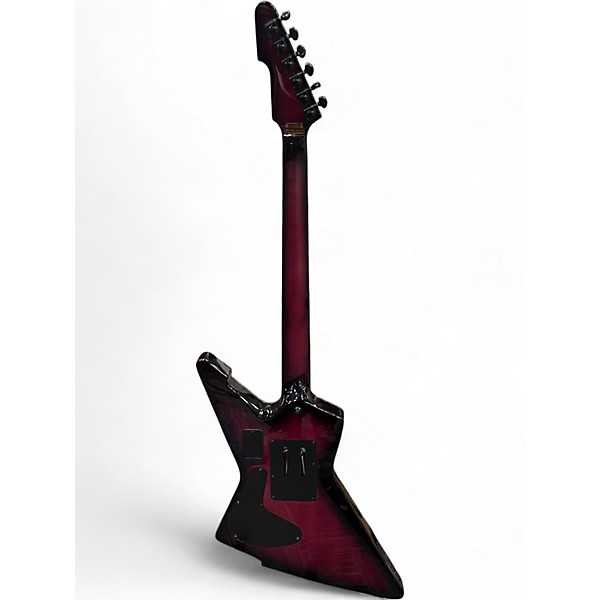 Used Schecter Guitar Research diamond series e1 frs purple burst Solid Body Electric Guitar